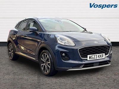 Blue Used 2023 Ford Puma Titanium Hatchback | £14,745 (Good price)