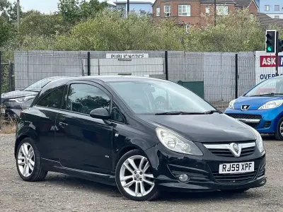 Used Vauxhall Corsa 2010 Black Hatchback
