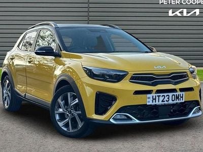 Yellow Used 2023 Kia Stonic GT-Line S SUV | £18,497 (Fair price)