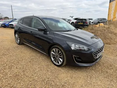 Used Ford Focus Vignale 125 HP (91 kW) 2020 Blue Hatchback