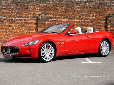 Red Used 2013 Maserati GranCabrio Cabriolet | £34,995