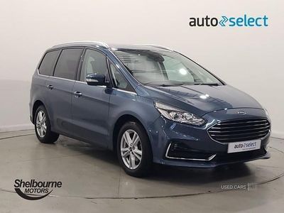 Blue Used 2022 Ford Galaxy Titanium MPV | £25,495 (Fair price)