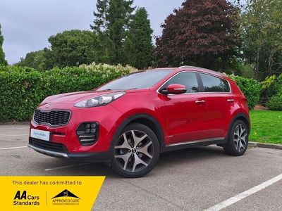 Red Used 2016 Kia Sportage GT-Line SUV | £7,949 (A bit pricey)