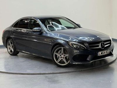 Begagnad Mercedes C220 AMG line 170 HK (125 kW) 2014 Grå Sedan