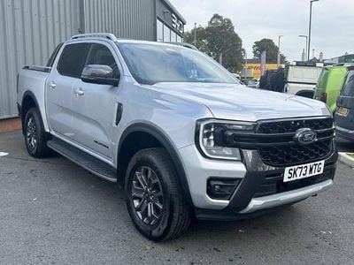 Silver Used 2023 Ford Ranger Wildtrack Pickup | £27,750 (Good price)
