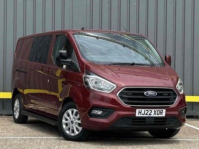 Red Used 2022 Ford Transit Custom Limited Van | £20,495 (Super price)