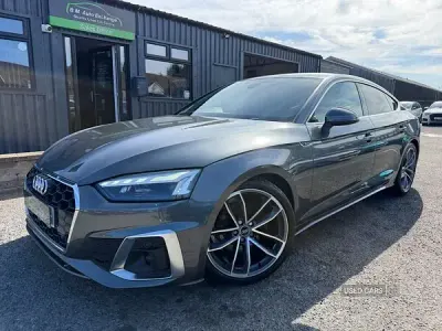 Used Audi A5 S-Line 2023 Grey Coupe