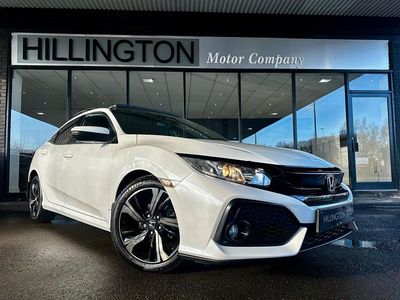Used Honda Civic EX 126 HP (92 kW) 2018 White Hatchback