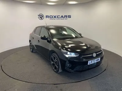 Used Vauxhall Corsa Ultimate 130 HP (95 kW) 2023 Black Hatchback