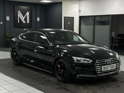 Black Used 2017 Audi A5 Sportback S-Line Hatchback | £14,995 (Expensive)