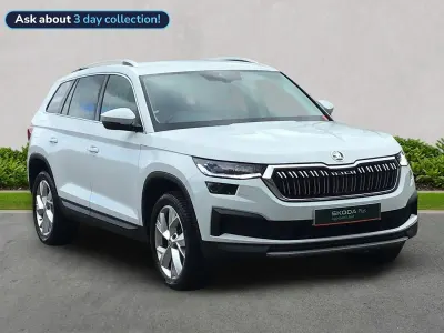 Used Skoda Kodiaq SE L Executive 150 HP (110 kW) 2024 White SUV