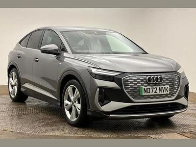 Begagnad Audi Q4 Sportback e-tron S-Line 150 kW (204 HK) 2022 Grå SUV