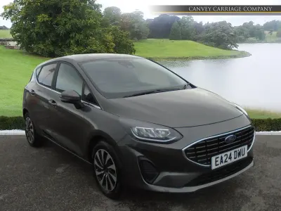 Used Ford Fiesta Titanium 123 HP (90 kW) 2024 Grey Hatchback