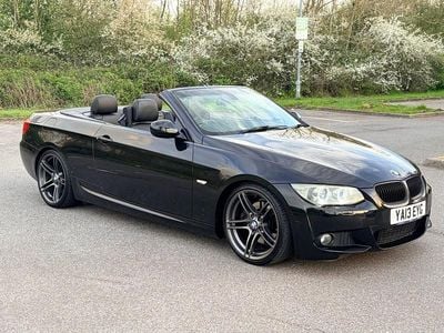 Used BMW 330 Cabriolet M Sport 2013 Black Cabriolet