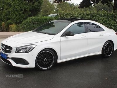 Used Mercedes CLA220 AMG line 170 HP (125 kW) 2019 White Sedan