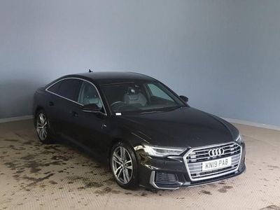 Used Audi A6 S-Line 204 HP (150 kW) 2019 Black Sedan