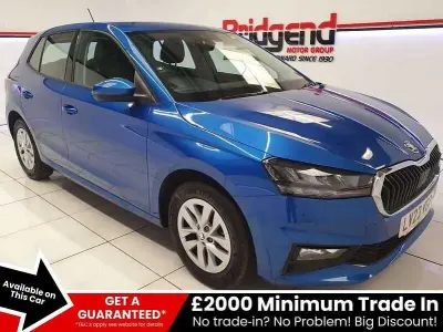 Used Skoda Fabia Comfort 2023 Blue Hatchback