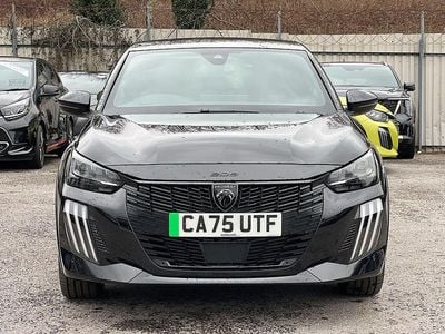 Black New 2025 Peugeot e-208 GT Hatchback | £21,091 (Super price)