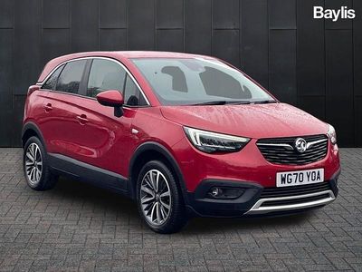 Used Vauxhall Crossland X Elite 110 HP (80 kW) 2020 Red SUV