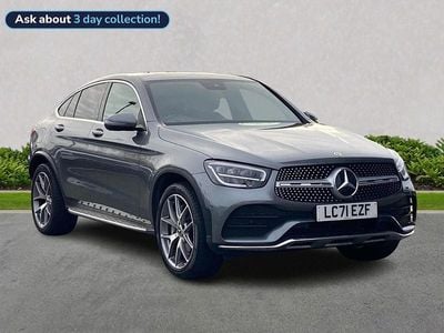 Grey Used 2021 Mercedes GLC220 AMG line | £36,999