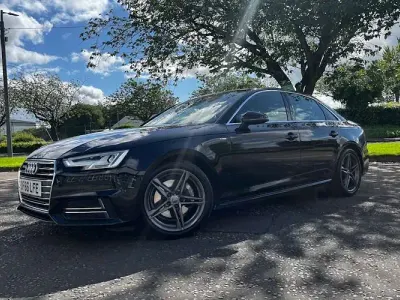 Used Audi A4 S-Line 190 HP (139 kW) 2016 Black Sedan