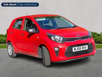 Second-hand Kia Picanto 66 CP (48 kW) 2018 Roșu Hatchback