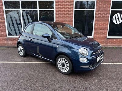 Blue Used 2021 Fiat 500 Dolcevita Hatchback | £7,250 (Fair price)