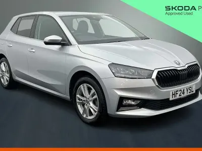 Used Skoda Fabia SE L 85 HP (62 kW) 2024 Brilliant silver metallic Hatchback