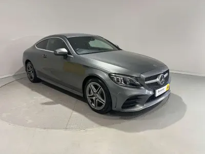 Used Mercedes C300 AMG Line Premium 254 HP (186 kW) 2019 Grey Coupe