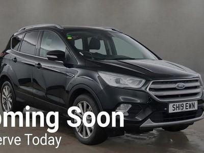 Used Ford Kuga Titanium 150 HP (110 kW) 2019 Black SUV