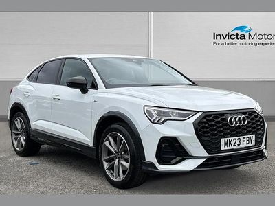 Used Audi Q3 Black Edition 150 HP (110 kW) 2023 White SUV
