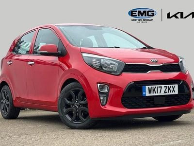 Used Kia Picanto 83 HP (61 kW) 2017 Red Hatchback