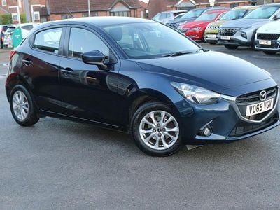 Blue Used 2015 Mazda 2 Hatchback | £6,795 (Fair price)
