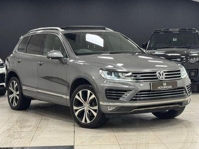 Grey Used 2017 VW Touareg R-line SUV | £16,995 (Super price)
