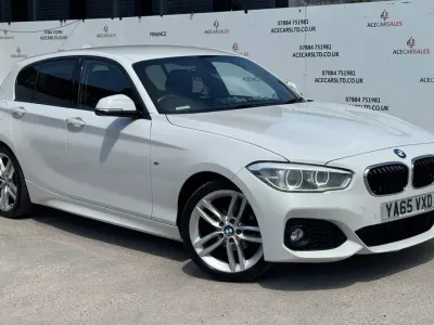 Used BMW 116 M Sport 2016 White Hatchback