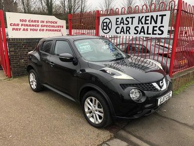 Used Nissan Juke Acenta 110 HP (80 kW) 2017 Black SUV