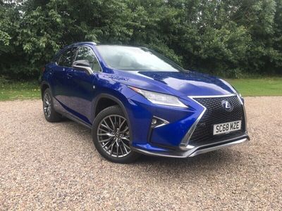 used Lexus RX450h 3.5 F-Sport 5dr CVT [Premium +Tech/Safety pk]