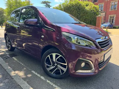 Used Peugeot 108 Allure 82 HP (60 kW) 2017 Mauve/purple Hatchback