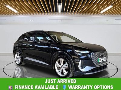Used Audi Q4 e-tron S-Line 150 kW (204 HP) 2022 Black SUV