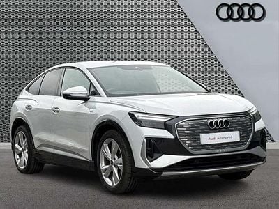 Used Audi Q4 Sportback e-tron S-Line 125 kW (170 HP) 2022 White SUV
