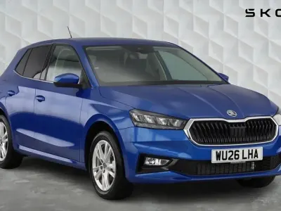 Used Skoda Fabia SE L 85 HP (62 kW) 2026 Race blue metallic Hatchback