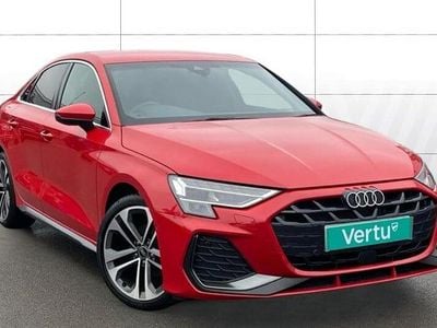 Used Audi A3 S-Line 150 HP (110 kW) 2024 Red Sedan