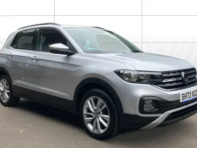 Used VW T-Cross SE 95 HP (69 kW) 2023 Silver SUV