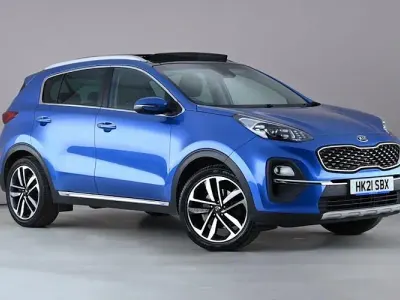 Used Kia Sportage 136 HP (100 kW) 2021 Blue SUV