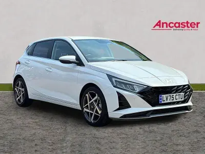 Used Hyundai i20 90 HP (66 kW) 2026 White Hatchback