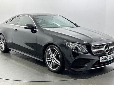 Black Used 2018 Mercedes E220 AMG line Coupe | £18,365 (Good price)