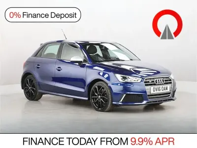 Used Audi S1 Sportback Comfort 231 HP (169 kW) 2016 Blue Hatchback