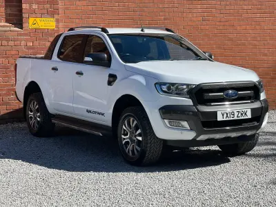 Begagnad Ford Ranger Wildtrack 200 HK (147 kW) 2019 Vit Pickup