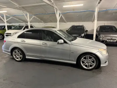 Used Mercedes C250 2010 Silver Sedan