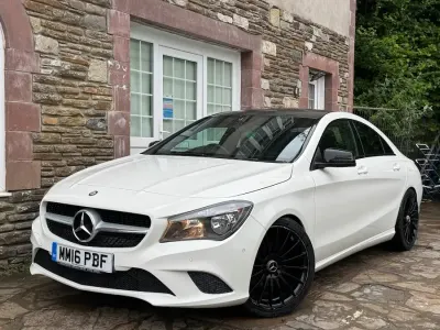 Used Mercedes CLA200 2016 White Sedan